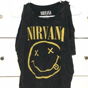 Nirvana band shirt from American Eagle.